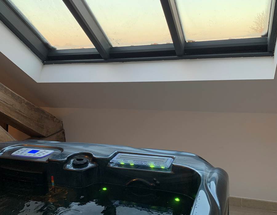 Jacuzzi vue verriere