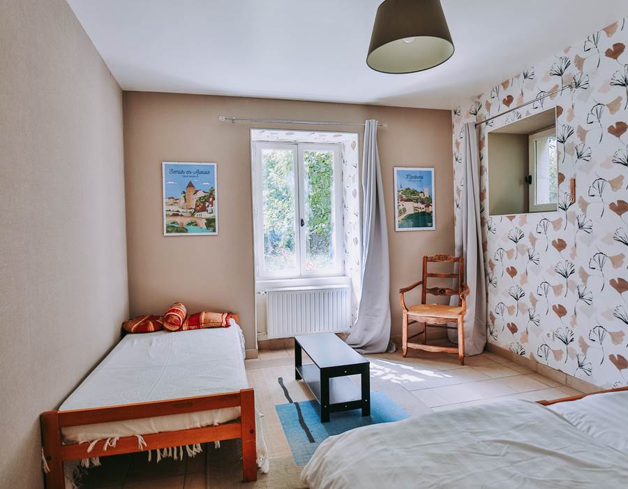 Gîte partagé n°1 - chambre