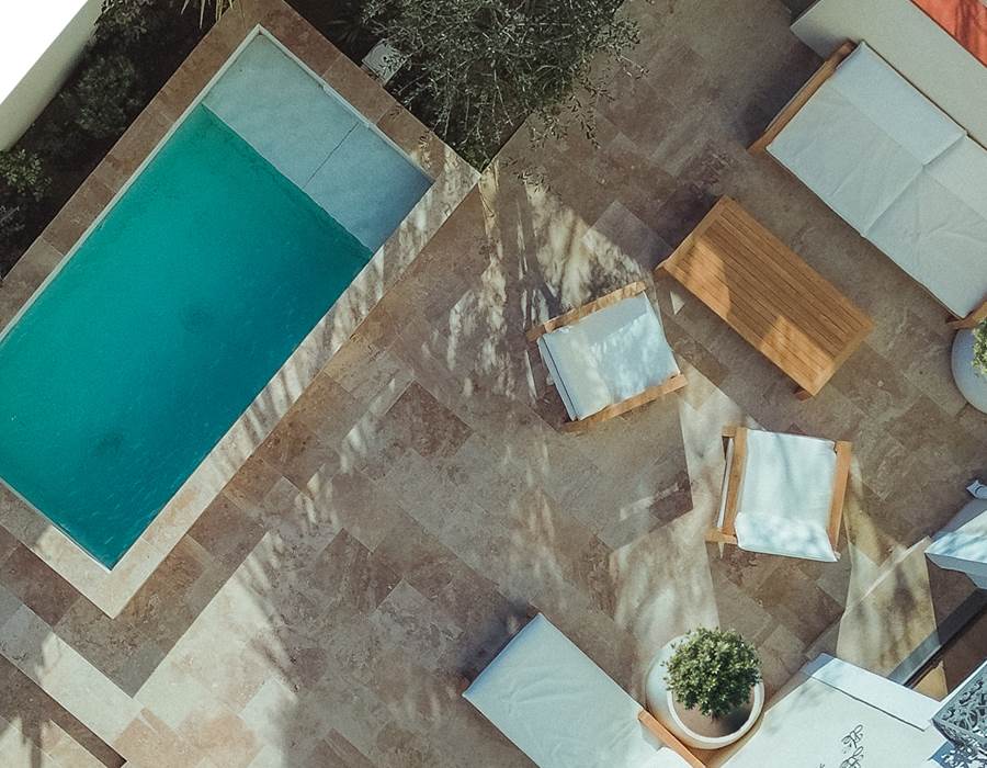 Maison Balas - Chambre d'Hôtes - Canet en Roussillon - Suite Castell - Piscine