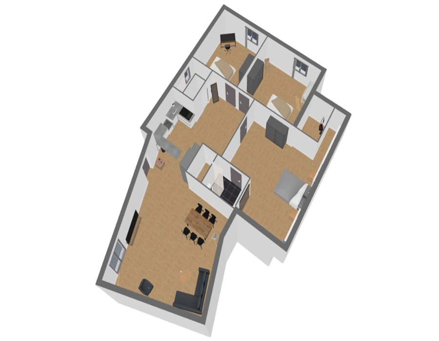 plan en 3D / 3D plan