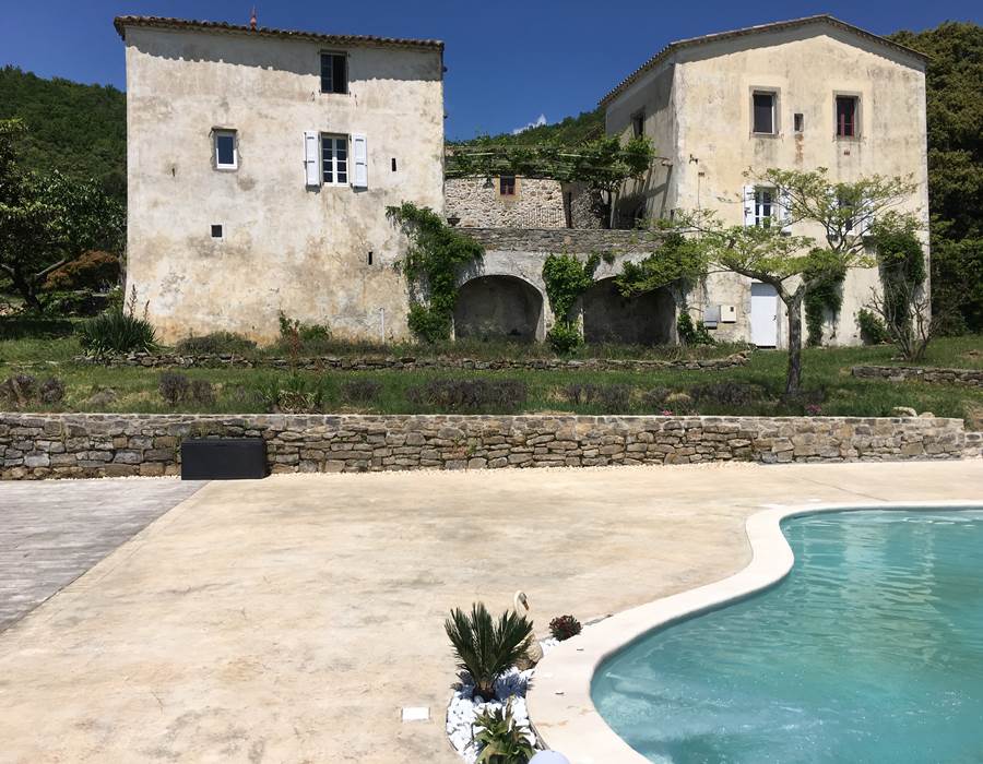 Piscine et Mas