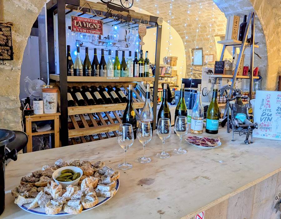 Dégustation au caveau