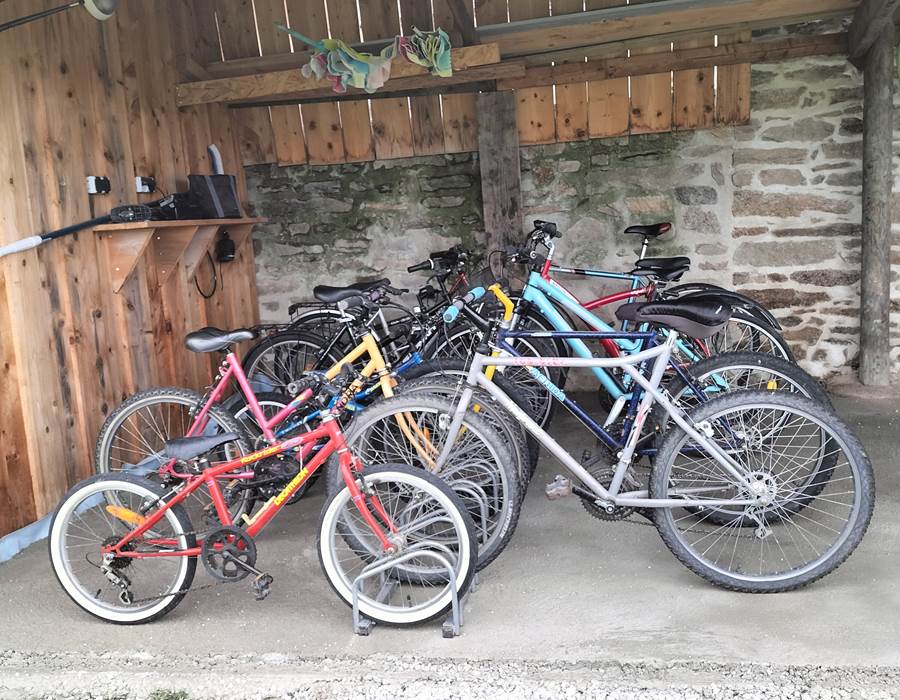 Vélos à disposition