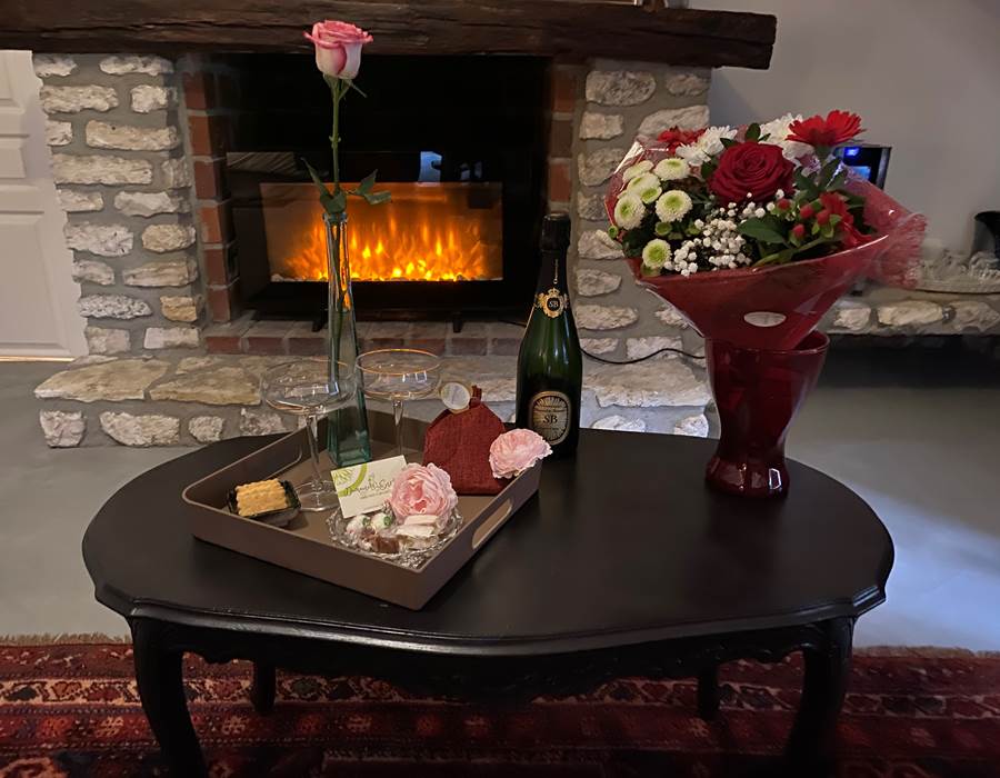 Suite La Passionnée - Option Pack romantique