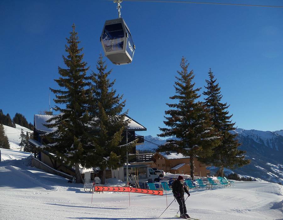 chalet en bord de pistes