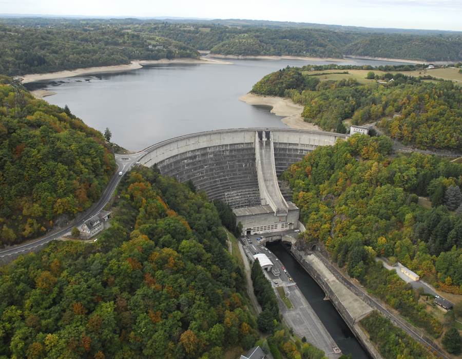 Barrage de Bort-les-Orgues @EDF