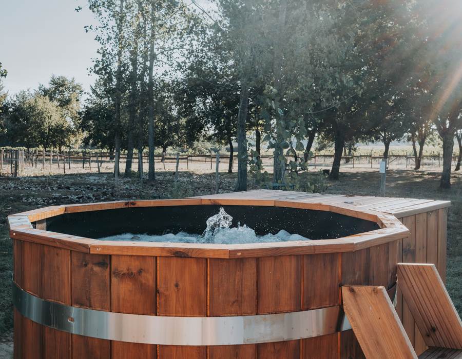Bain à bulles privatif