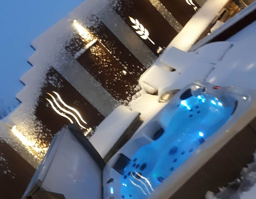 Jacuzzi ouvert toute l'année.