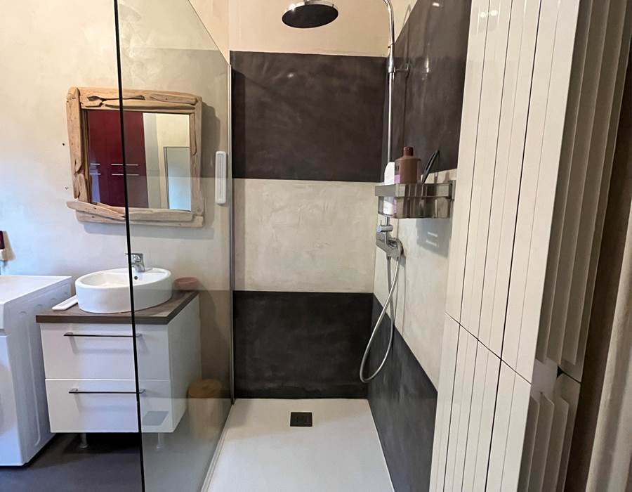 douche à l'italienne
