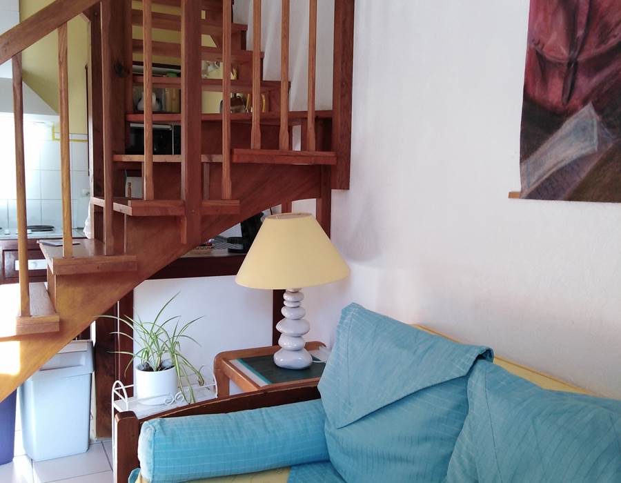 Pour monter dans la la chambre de l'étage