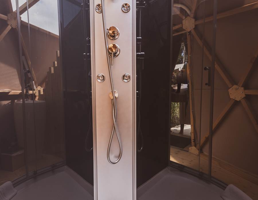 Douche aurore boréale