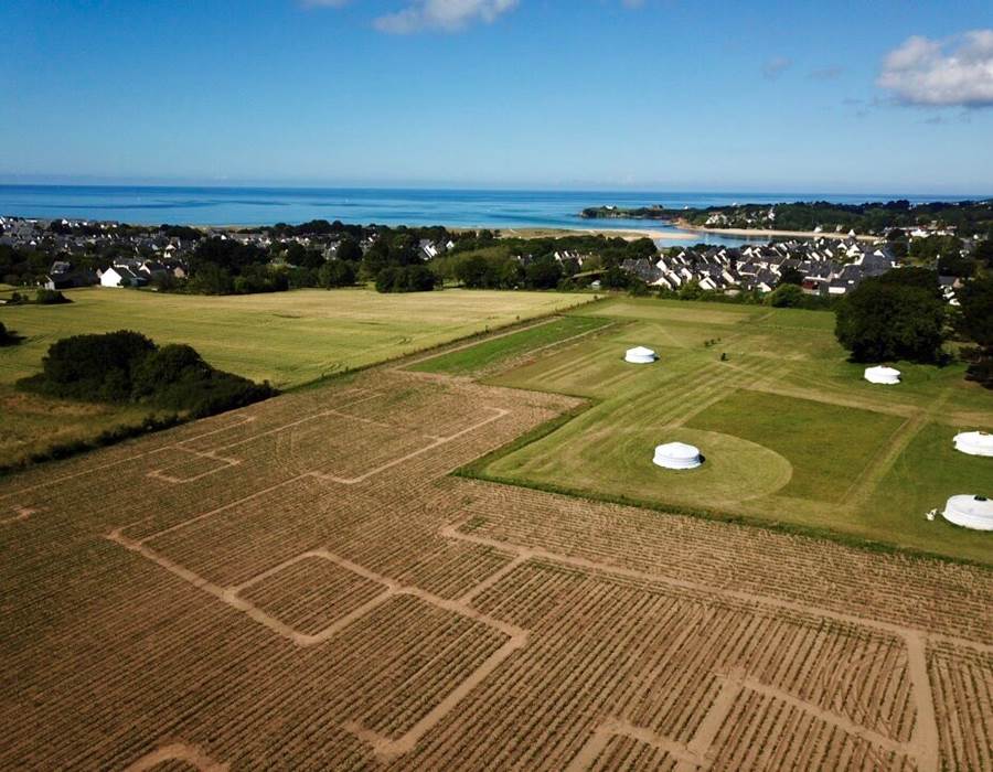 vue des logis de Kerdrien