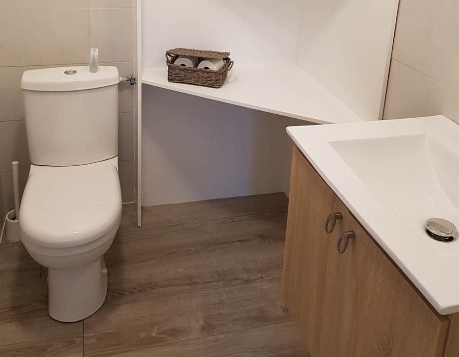 Le Colombier Bretagne, chambres d'hôtes Cabane des 7 îles - toilettes séparées
