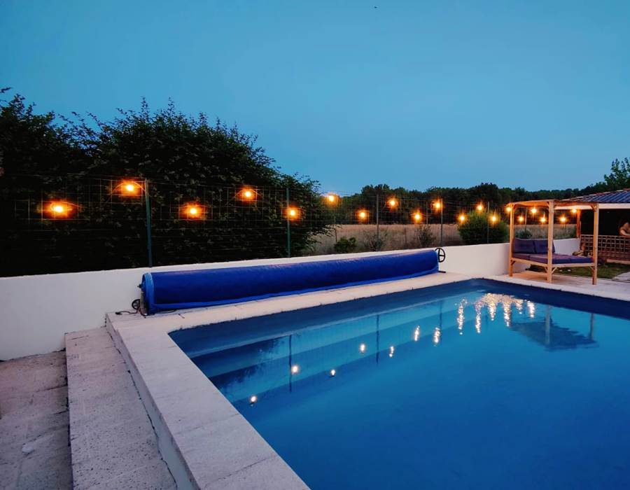 Gîtes, chambre d'hôtes et table d'hôtes gastronomique à Casteljaloux Lot et Garonne, piscine, jacuzzi et spa