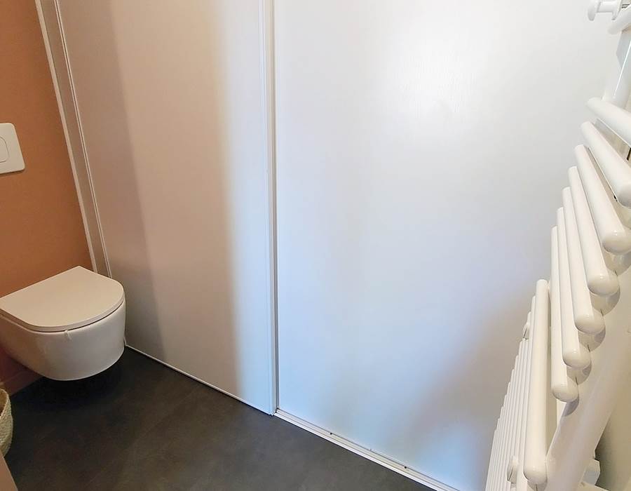 WC - Sèche serviette soufflant