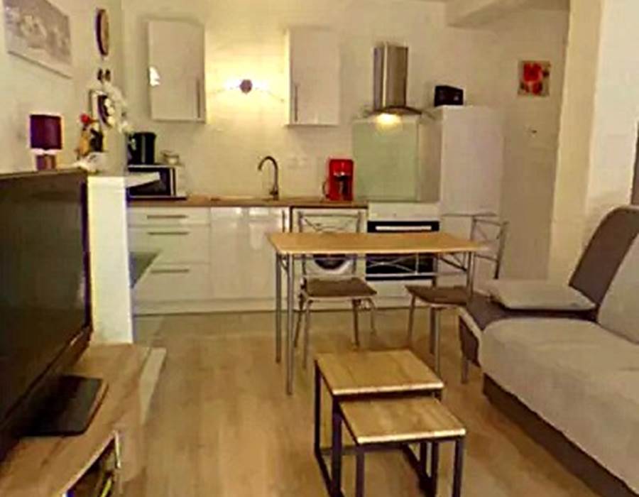 salon et Kitchenette La Jacquotte