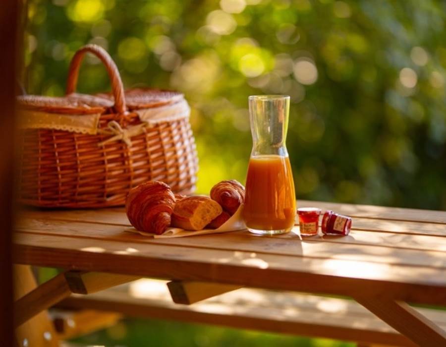 Petit déjeuner en option