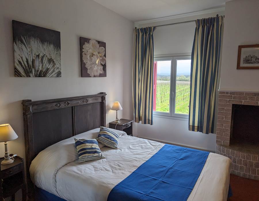 La Chambre avec vue sur les vignes