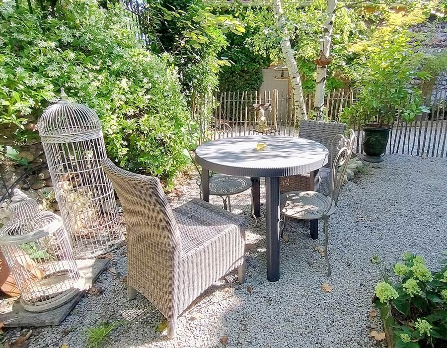 Jardin espaces repas