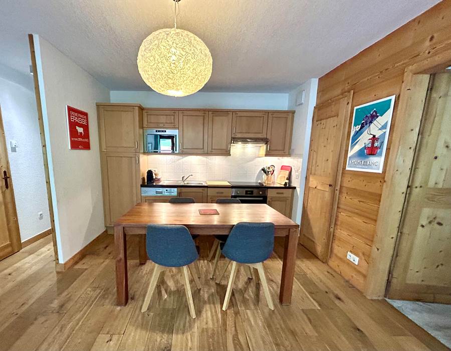 Cuisine totalement équipée (appartement de 65 m2)