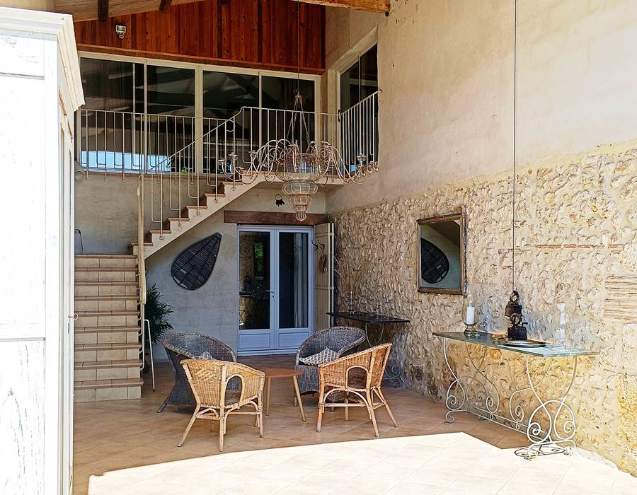 Gîtes, chambre d'hôtes et table d'hôtes gastronomique à Casteljaloux Lot et Garonne, piscine, jacuzzi et spa