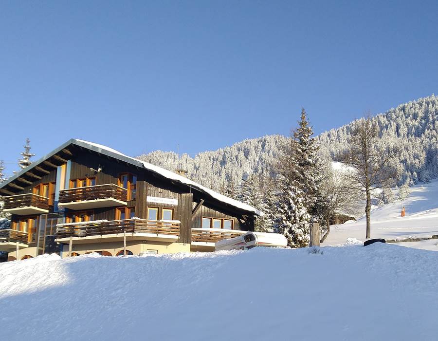 chalet hiver