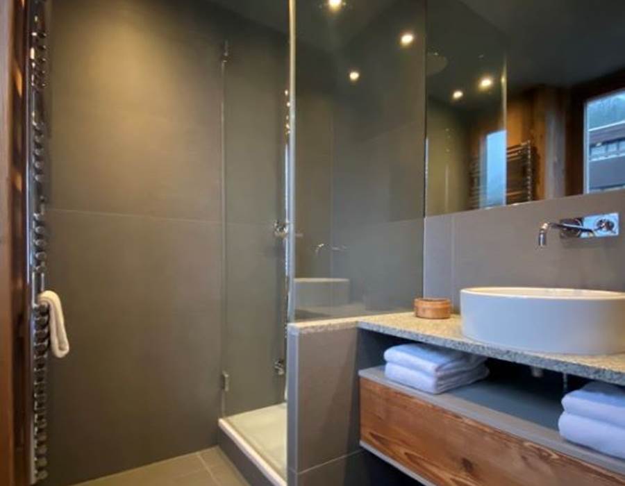 Salle eau chambre Chamonix Bellevue
