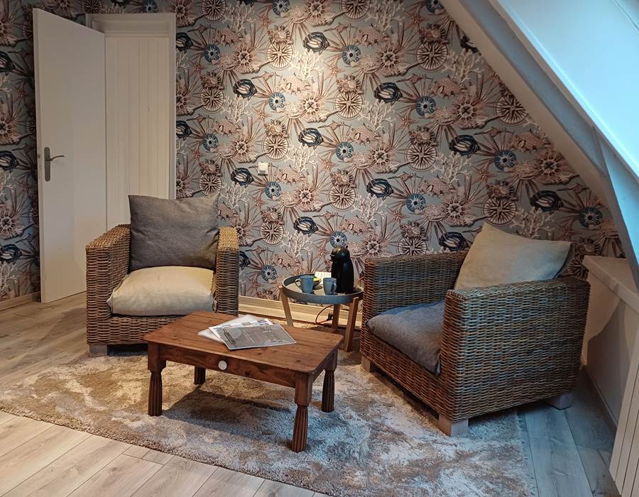 Le Colombier Bretagne, chambres d'hôtes Cabane des 7 îles - salon