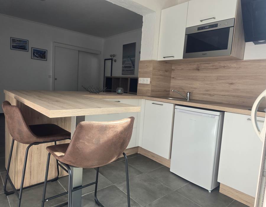 studio Ghignu vue cuisine