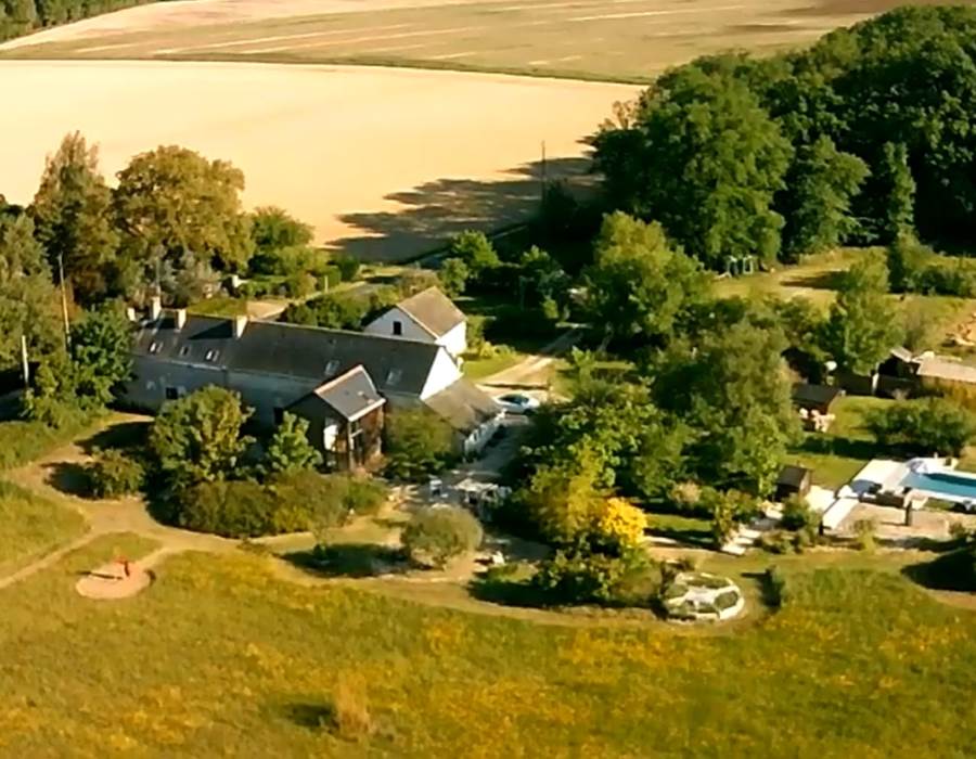 Vue Aérienne de la propriété