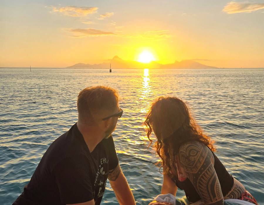 Clients Sunset Eloa Tahiti