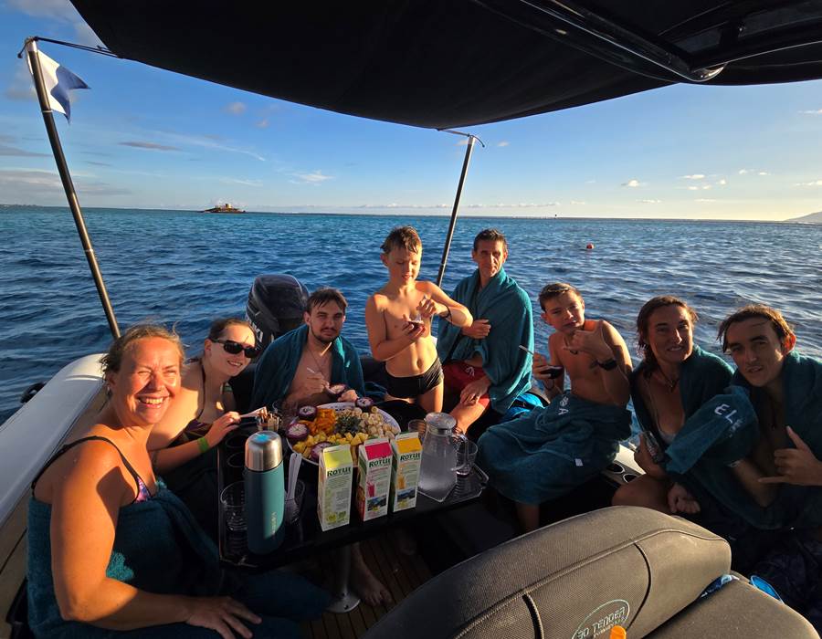 En famille chez Eloa Tahiti