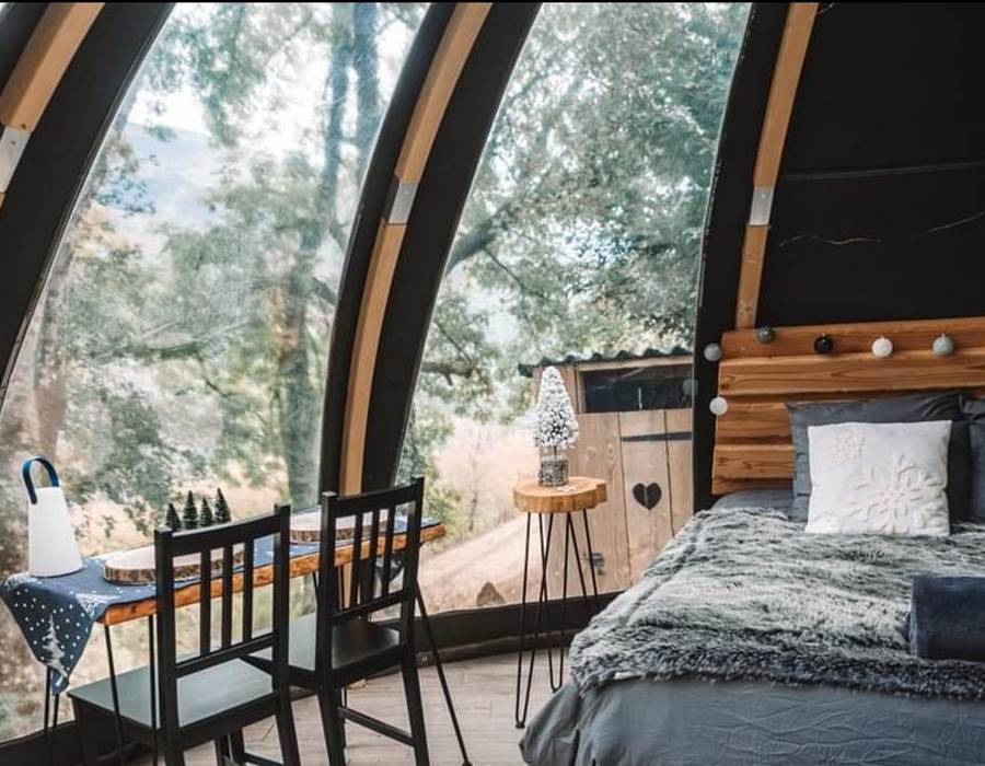 Dôme le flocon avec spa pyrénées (6)
