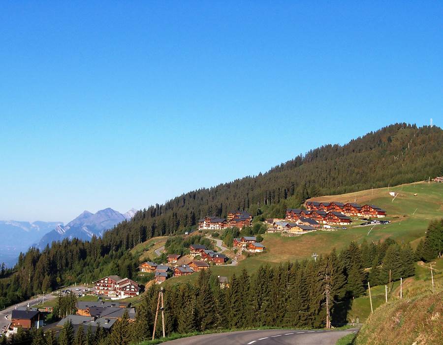 Bisanne vue d'été 008