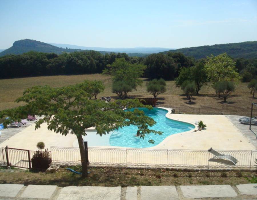 mas - piscine - terrasse - plage - gard - cevennes