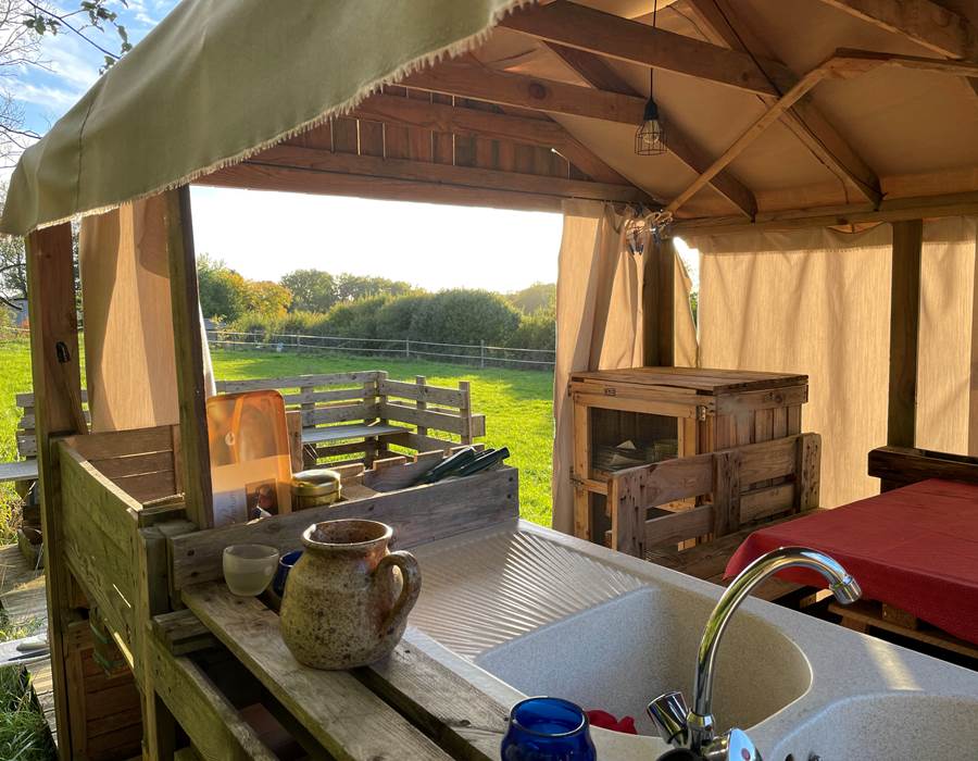 Cabanon cuisine de plein air