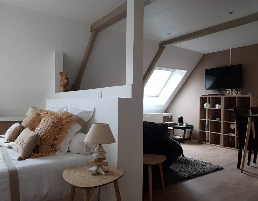 Le Colombier Bretagne, chambres d'hôtes Cabine de plage - 2 personnes