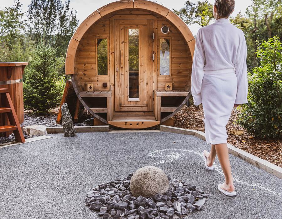 Sauna tonneau