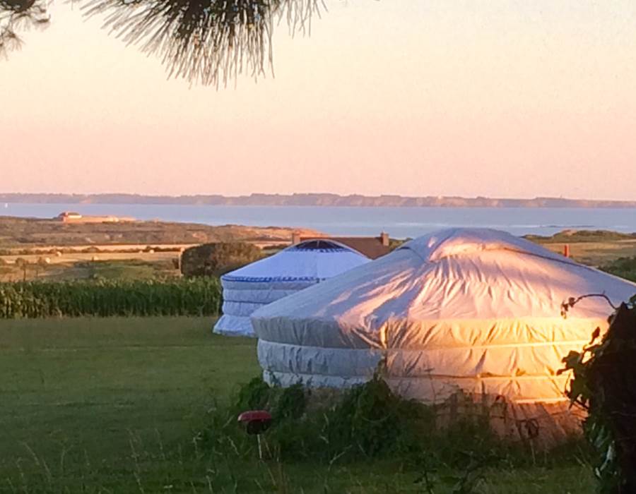 couche de soleil aux logis de Kerdrien