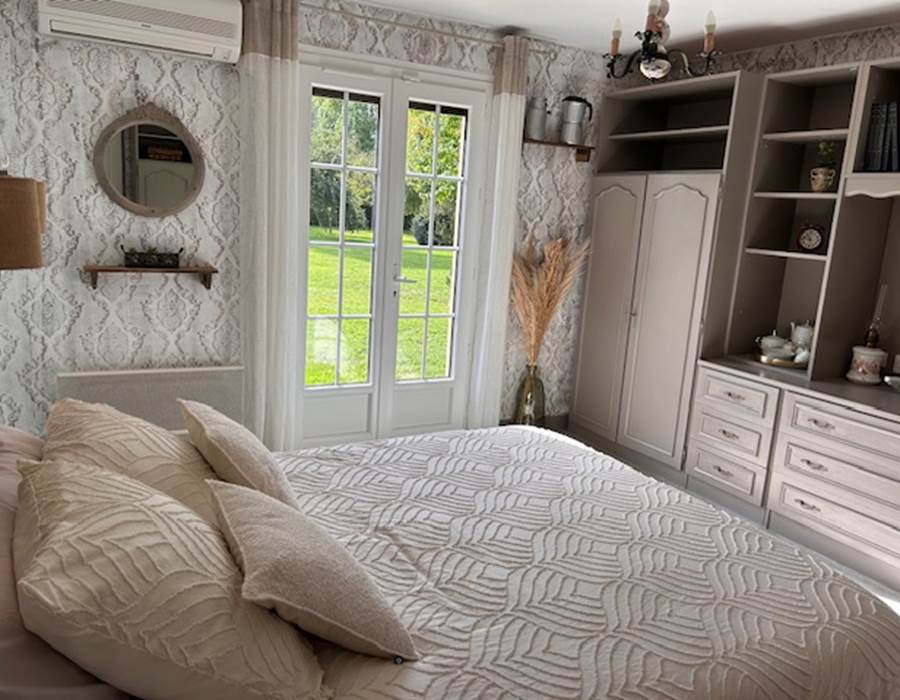 La vue sur la nature depuis la balle époque