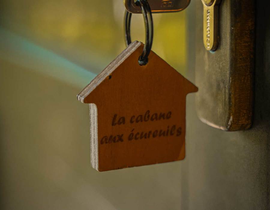 clé cabane ecureuils