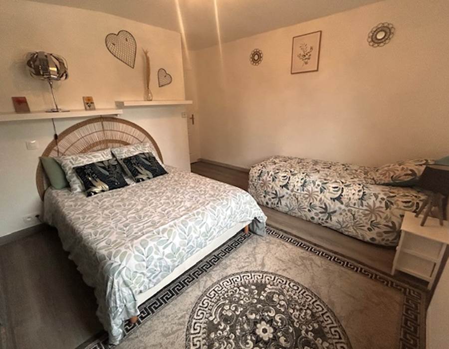 CH 2 RDC 1 lit 140x190 et 1 lit simple 90x200