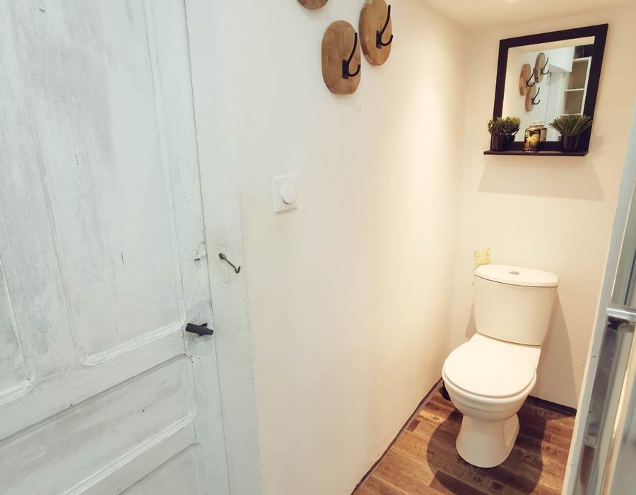 WC au rez-de-chaussée