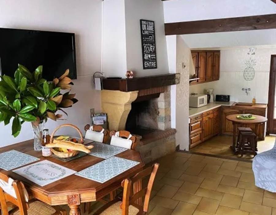 Salon et Cuisine Petite Maison