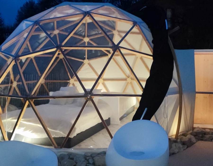 Couchage igloo