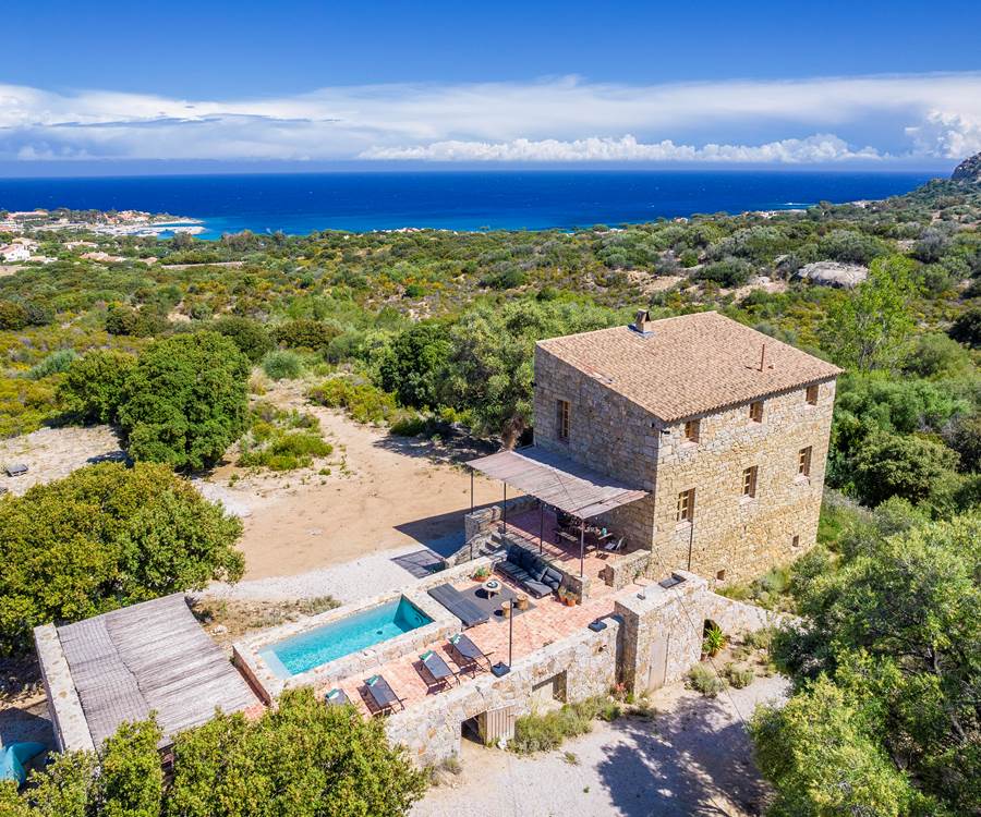 domaine chioso alla chiesa -vue aerienne princiale-galerie