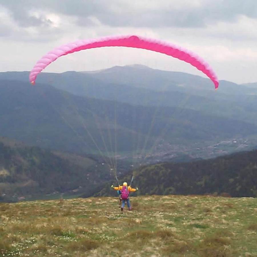 Parapente en montagne
