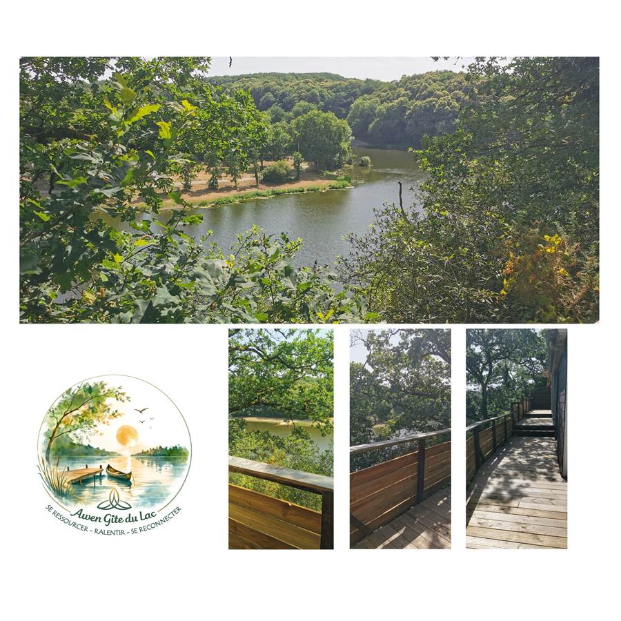 Awen_Gîte du lac_Coursive et vue_Vallée de la Rance_Bretagne