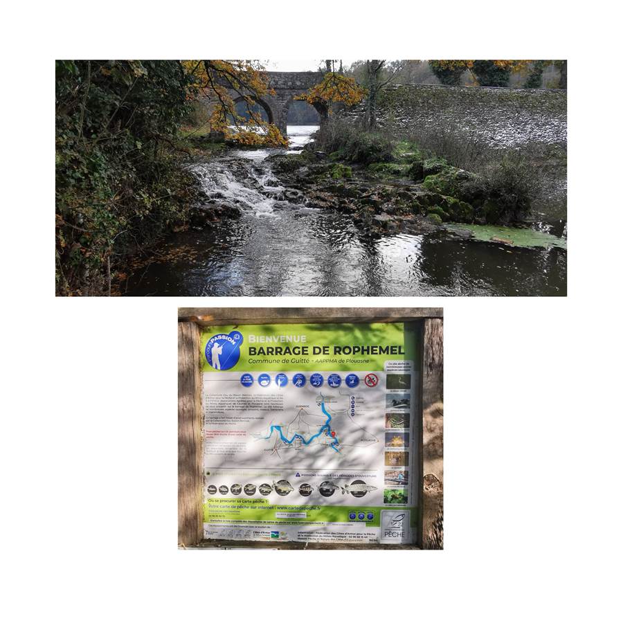 Awen_Gîte du lac_Cascade de Néal_barrage de Rophemel_Vallée de la Rance_Bretagne