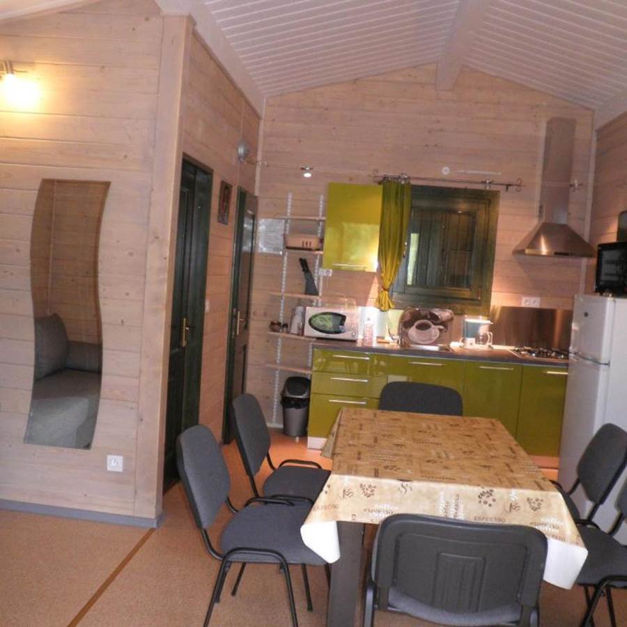 Espace repas confortable